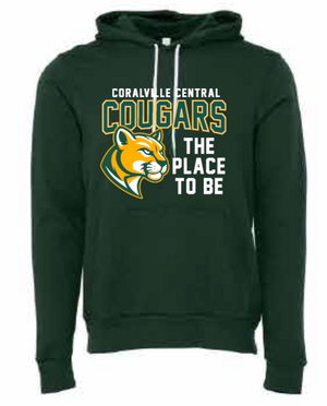 2025 Coralville Central BELLA + CANVAS - Unisex Sponge Fleece Hoodie