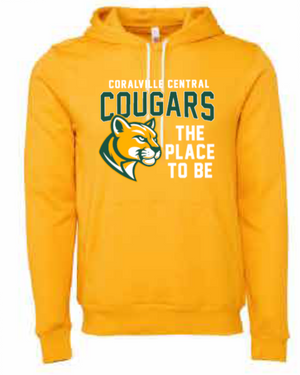 2025 Coralville Central BELLA + CANVAS - Unisex Sponge Fleece Hoodie