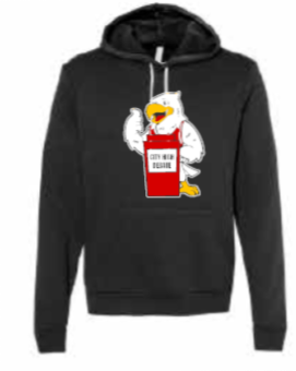 2025 City High Debate BELLA + CANVAS - Unisex Sponge Fleece Hoodie (Louie Design)