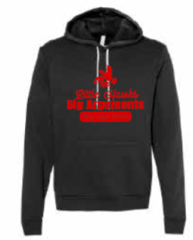 2025 City High Debate BELLA + CANVAS - Unisex Sponge Fleece Hoodie (Argument Design)