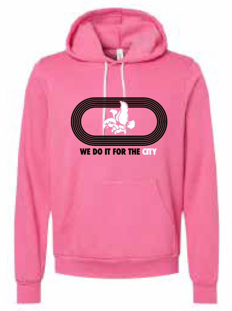 2026 City High Boys Track & Field BELLA + CANVAS - Unisex Sponge Fleece Hoodie (For The City)