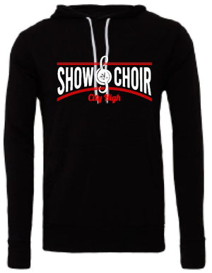 2024 City High Vocal Music and Show Choir BELLA + CANVAS - Unisex Sponge Fleece Hoodie (Show Choir)