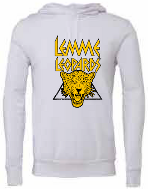 2025 Lemme Leopards BELLA + CANVAS - Unisex Sponge Fleece Hoodie (Leopard Design)