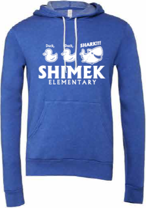 2026 Shimek Elementary BELLA + CANVAS - Unisex Sponge Fleece Hoodie