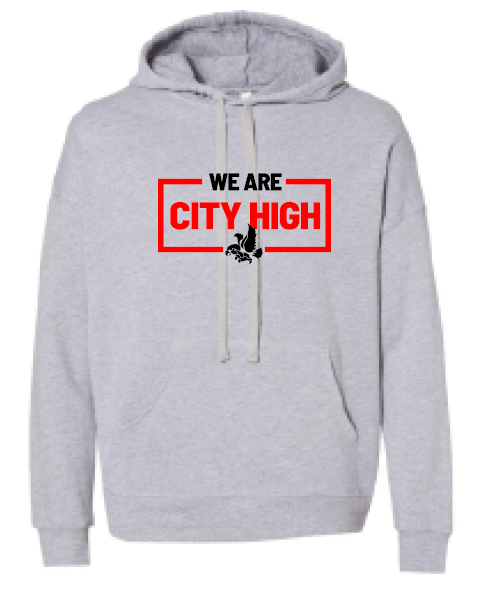 2025 City High Fall Spirit BELLA + CANVAS - Sponge Fleece Drop Shoulder Hoodie (We Are Design)