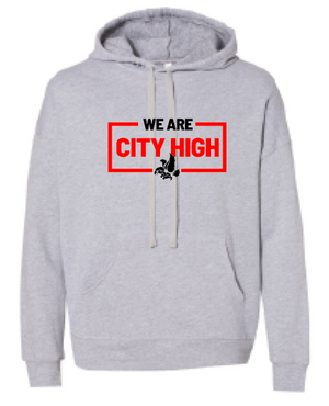 2025 City High Fall Spirit BELLA + CANVAS - Sponge Fleece Drop Shoulder Hoodie (We Are Design)