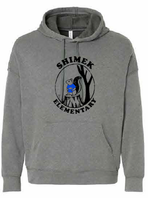 2026 Shimek Elementary Bella + Canvas - Unisex Sponge Fleece Drop Shoulder Hoodie Sweatshirt