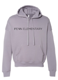 2023 Penn Elementary BELLA + CANVAS - Sponge Fleece Drop Shoulder Hoodie