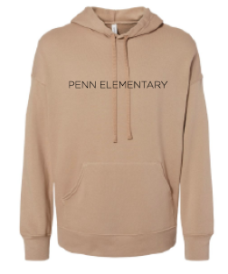 2023 Penn Elementary BELLA + CANVAS - Sponge Fleece Drop Shoulder Hoodie