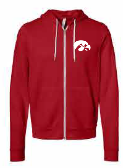 2025 City High Winter Apparel BELLA + CANVAS - Unisex Sponge Fleece Full-Zip Hoodie Sweatshirt