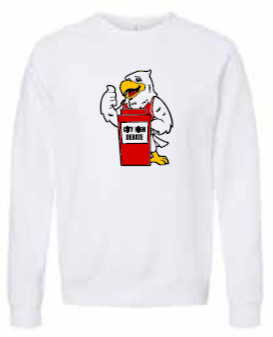 2025 City High Debate BELLA + CANVAS - Sponge Fleece Raglan Crewneck Sweatshirt (Louie Design)