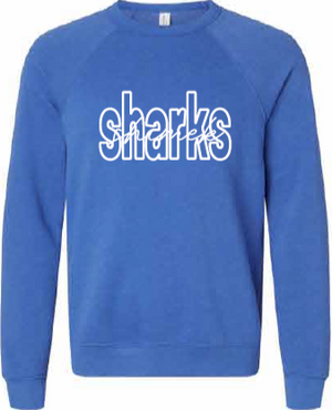 2026 Shimek Elementary BELLA + CANVAS - Sponge Fleece Raglan Crewneck Sweatshirt