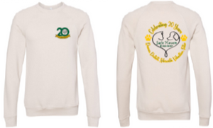 2025 Fall Safe Haven BELLA + CANVAS - Sponge Fleece Raglan Crewneck Sweatshirt