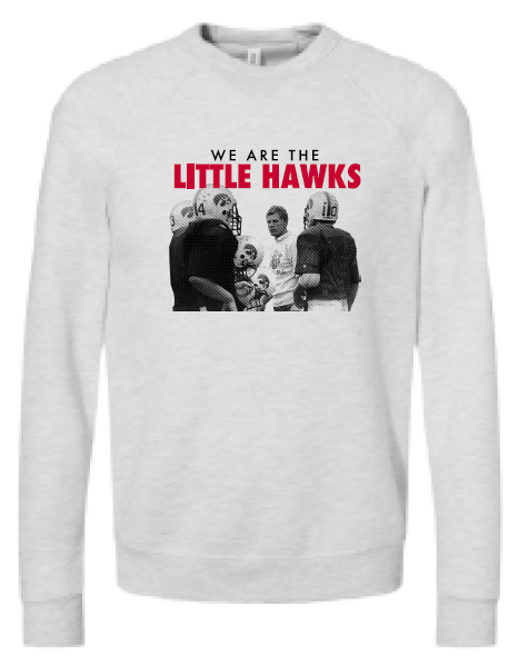 2025 Larry Brown BELLA + CANVAS - Sponge Fleece Raglan Crewneck Sweatshirt