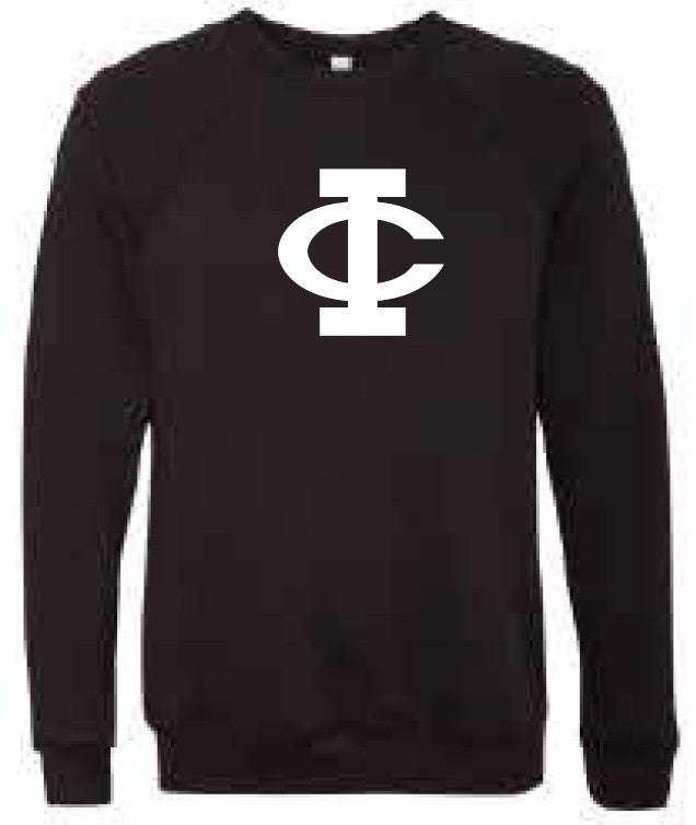 2026 City High Baseball BELLA + CANVAS - Sponge Fleece Raglan Crewneck Sweatshirt