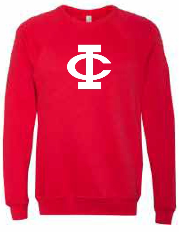 2026 City High Baseball BELLA + CANVAS - Sponge Fleece Raglan Crewneck Sweatshirt