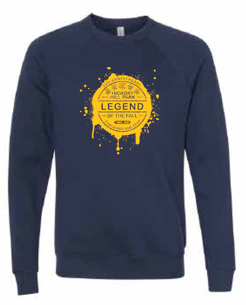 2025 Legend of the Fall BELLA + CANVAS - Sponge Fleece Raglan Crewneck Sweatshirt