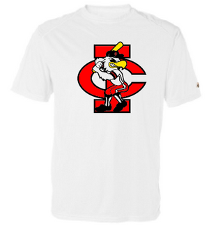 2024 Little Hawk Baseball Badger - B-Core Sport Shoulders T-Shirt