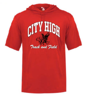 2025 City High Boys Track & Field Badger - B-Core Long Sleeve T-Shirt