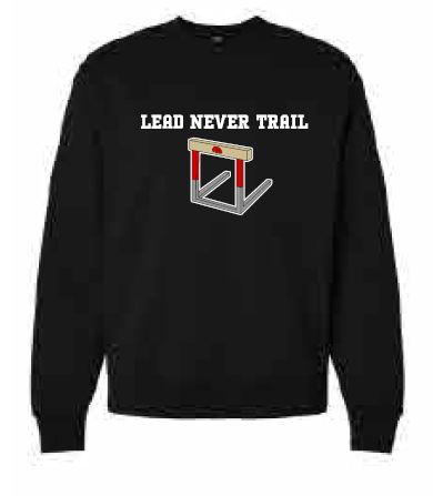 2026 City High Boys Track & FIeld Unisex 10 oz. Heavyweight Crewneck Sweatshirt (Hurdlers)