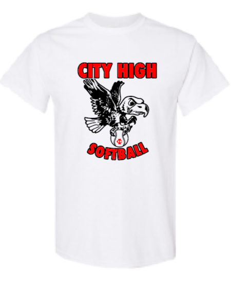 2026 City High Softball Gildan - Heavy Cotton™ T-Shirt