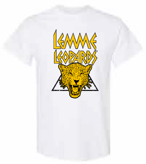 2025 Lemme Leopards Gildan - Heavy Cotton™ T-Shirt (Leopard Design)