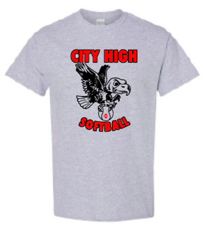 2026 City High Softball Gildan - Heavy Cotton™ T-Shirt