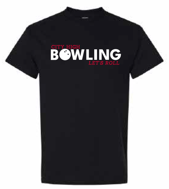 2025 City High Bowling Gildan - Heavy Cotton™ T-Shirt