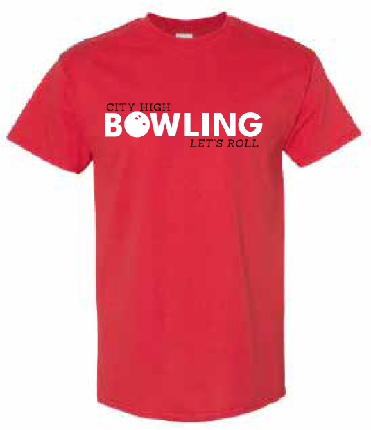 2025 City High Bowling Gildan - Heavy Cotton™ T-Shirt