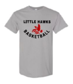 2024 City High Girls Basketball Gildan - Heavy Cotton™ T-Shirt (Hawk Design)