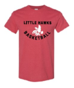 2024 City High Girls Basketball Gildan - Heavy Cotton™ T-Shirt (Hawk Design)