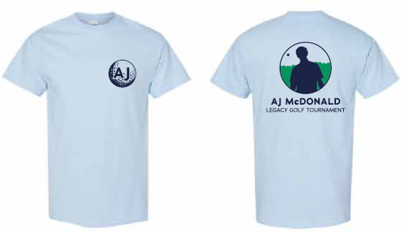 2025 AJ McDonald Golf BELLA + CANVAS - Jersey Tee
