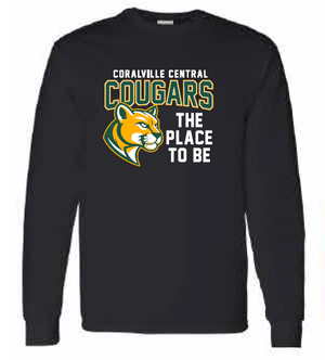 2025 Coralville Central Gildan - Heavy Cotton™ Long Sleeve T-Shirt