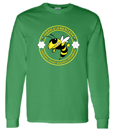 2025 Horn Elementary Gildan - Heavy Cotton™ Long Sleeve T-Shirt
