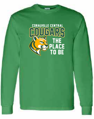 2025 Coralville Central Gildan - Heavy Cotton™ Long Sleeve T-Shirt