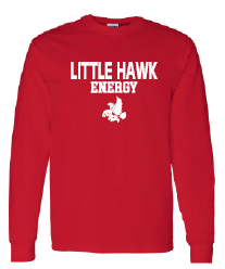 2024 Little Hawk Energy Gildan - Heavy Cotton™ Long Sleeve T-Shirt
