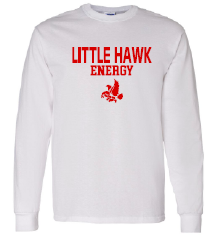 2024 Little Hawk Energy Gildan - Heavy Cotton™ Long Sleeve T-Shirt