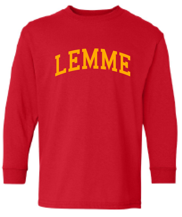 2024 Lemme Leopards Gildan - Heavy Cotton™ <b>Youth</b> Long Sleeve T-Shirt (Lemme Design)