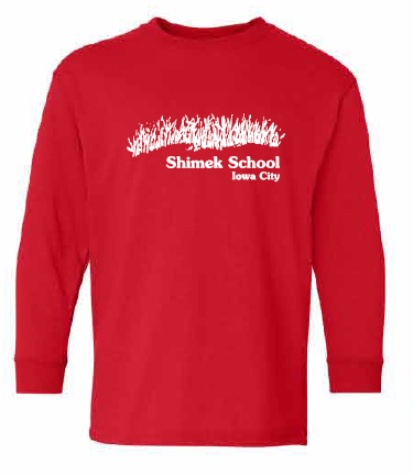 2026 Shimek Elementary Gildan - Youth Heavy Cotton™ Long Sleeve T-Shirt