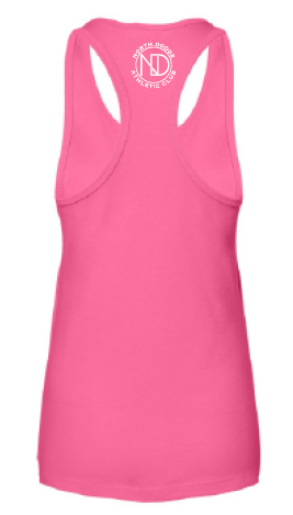 2025 NDAC Breast Cancer Awareness BELLA + CANVAS - Women's Jersey Racerback Tank