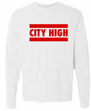 2025 City High Winter Apparel Comfort Colors - Garment-Dyed Heavyweight Long Sleeve T-Shirt