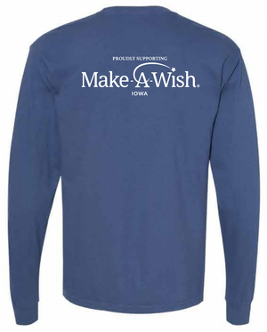2026 Micky's Make a Wish Comfort Colors - Unisex Garment-Dyed Heavyweight Long Sleeve T-Shirt