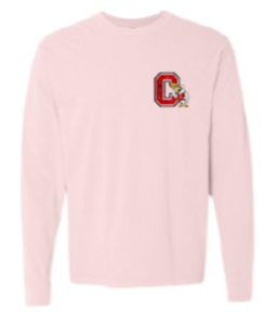 2024 City High Girls Basketball Comfort Colors - Garment-Dyed Heavyweight Long Sleeve T-Shirt (C Deisgn)