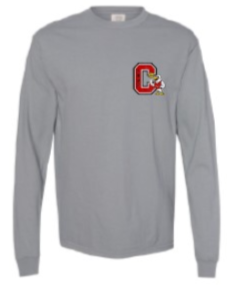 2024 City High Girls Basketball Comfort Colors - Garment-Dyed Heavyweight Long Sleeve T-Shirt (C Deisgn)