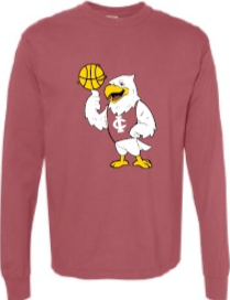 2024 City High Girls Basketball Comfort Colors - Garment-Dyed Heavyweight Long Sleeve T-Shirt (Retro Design)