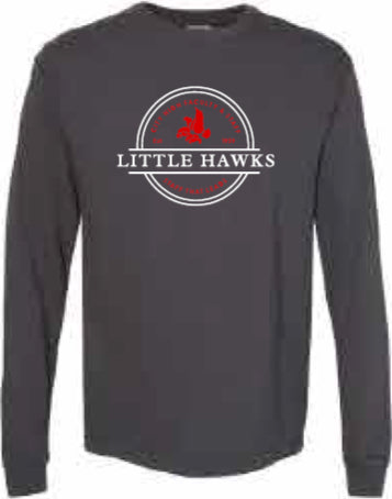 2025 City High Faculty and Staff Comfort Colors - Garment-Dyed Heavyweight Long Sleeve T-Shirt (Circle Design)