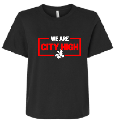 2025 City High Fall Spirit Bella + Canvas - Women's 6 oz Heavyweight Tee (We Are Design)