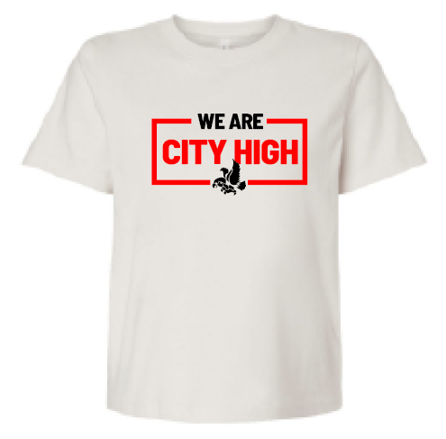 2025 City High Fall Spirit Bella + Canvas - Women's 6 oz Heavyweight Tee (We Are Design)