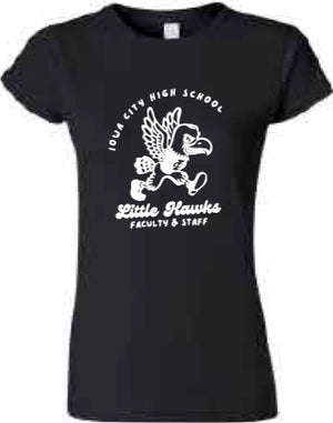 2025 City High Faculty and Staff Gildan - Softstyle® Women’s T-Shirt (Little Hawk Design)