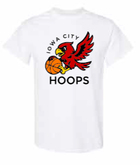 2025 Iowa City Hoops Gildan - Softstyle® T-Shirt (Hoops Design)